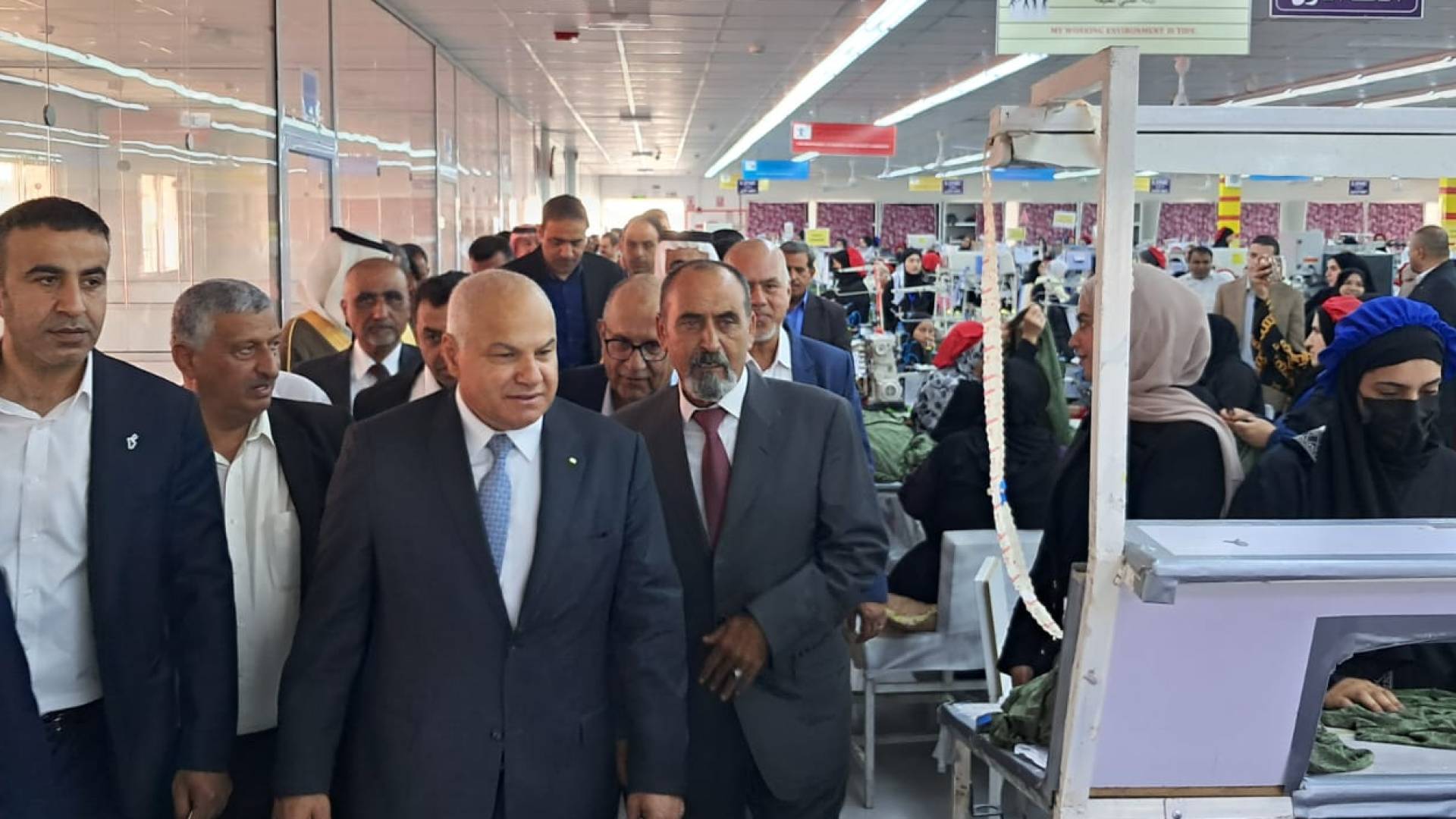 البكار يفتتح توسعة فرع إنتاجي في مغير السرحان