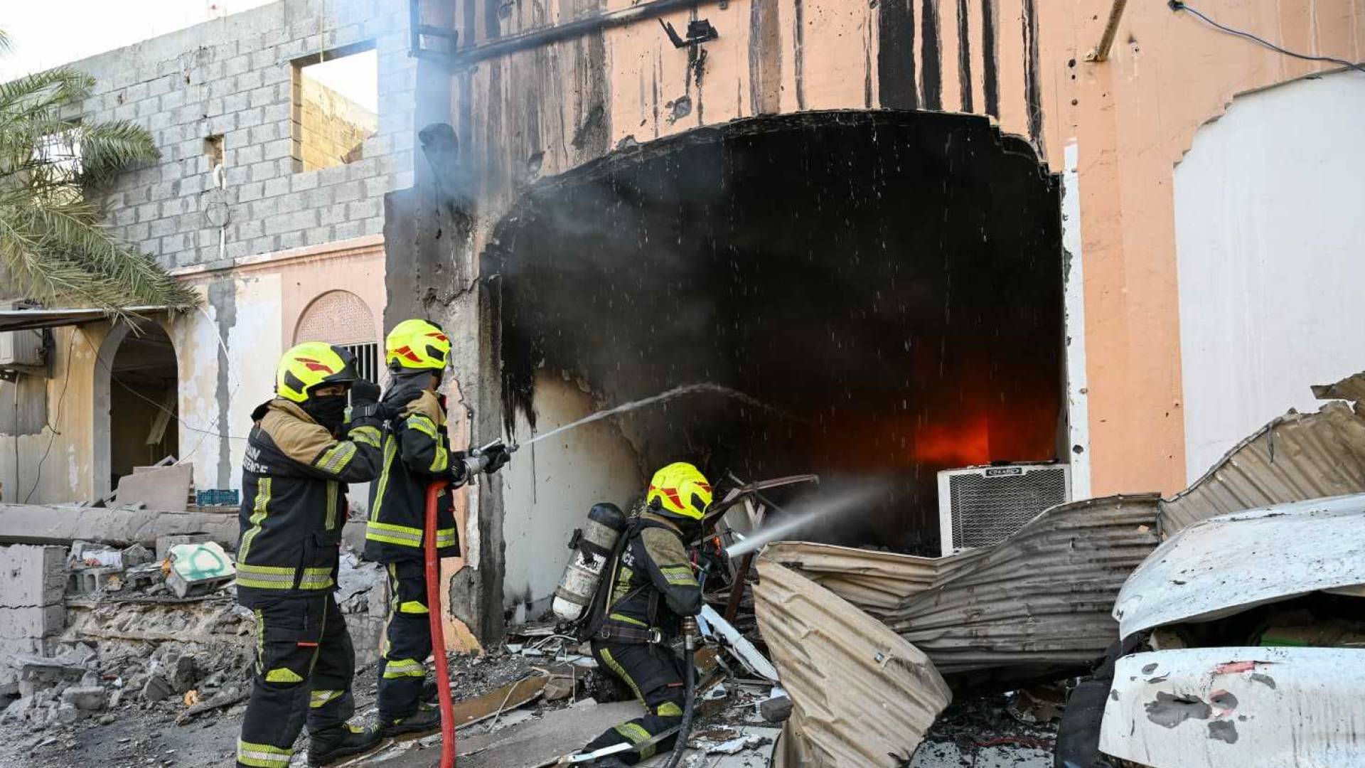 وزارة الداخلية البحرينية تعلن التصدي لهجوم بطائرات مسيرة إيرانية فوق المنامة