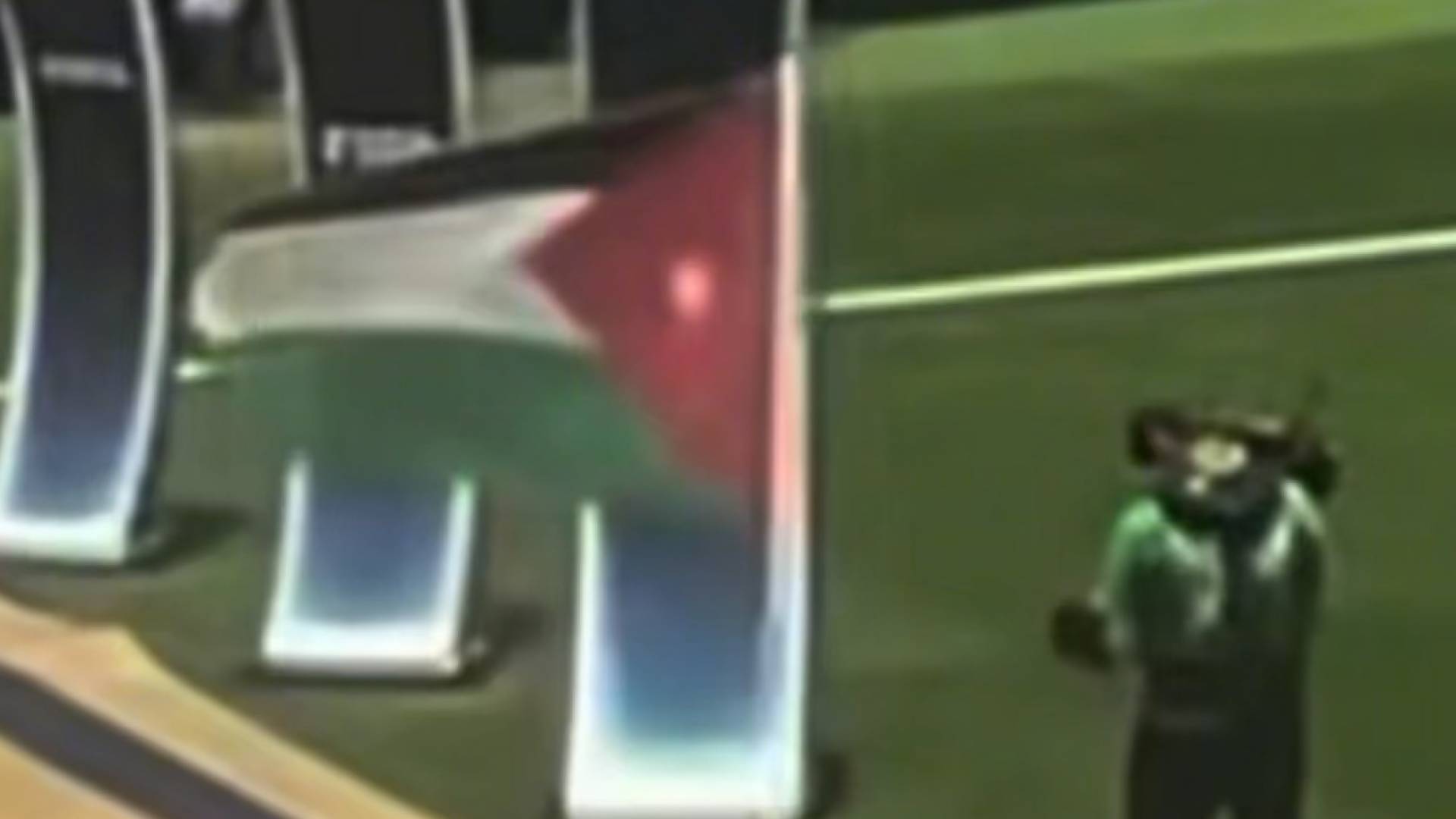 علم الأردن في افتتاحية كأس العالم 2026