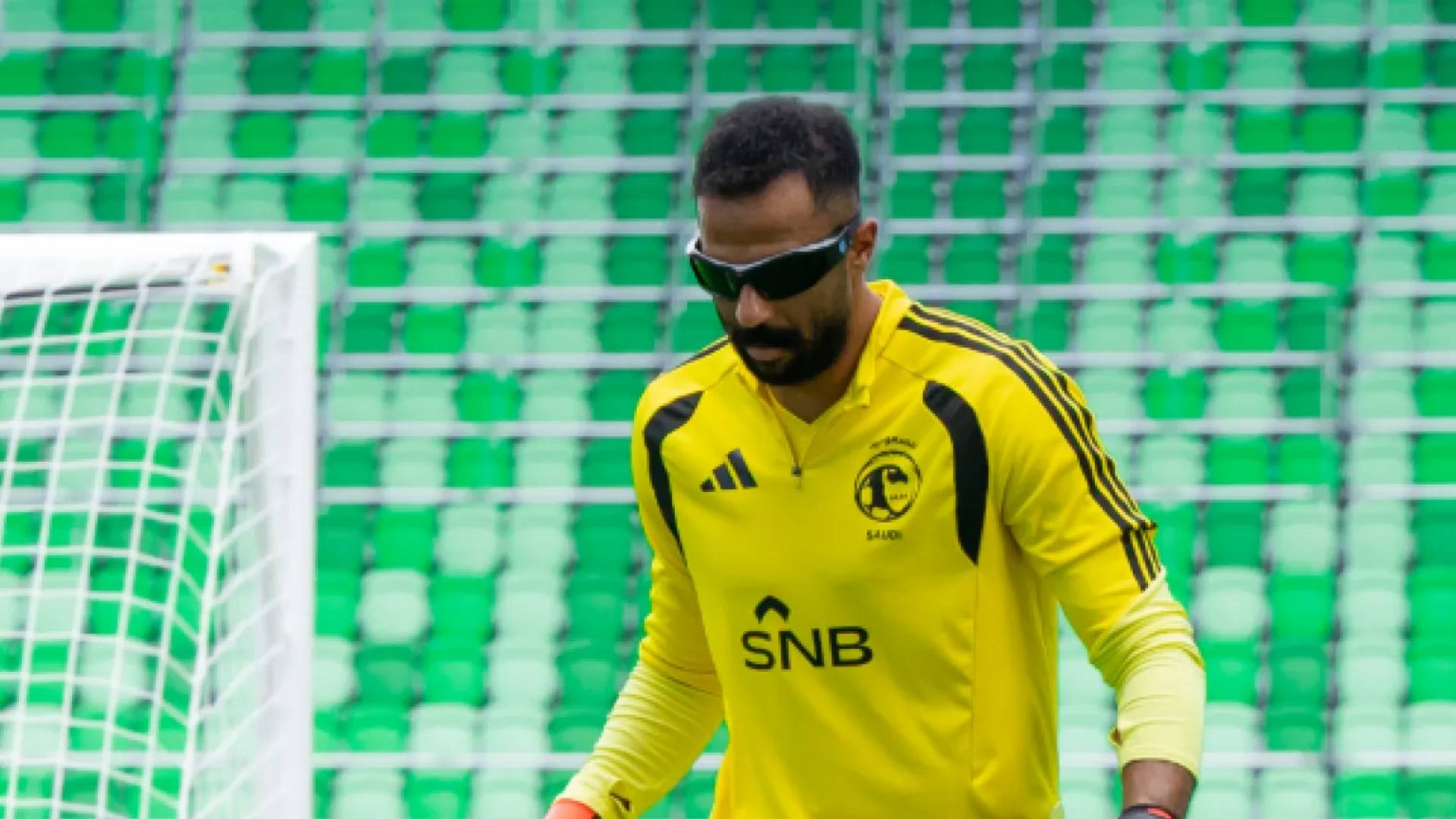 من تدريبات المنتخب السعودي