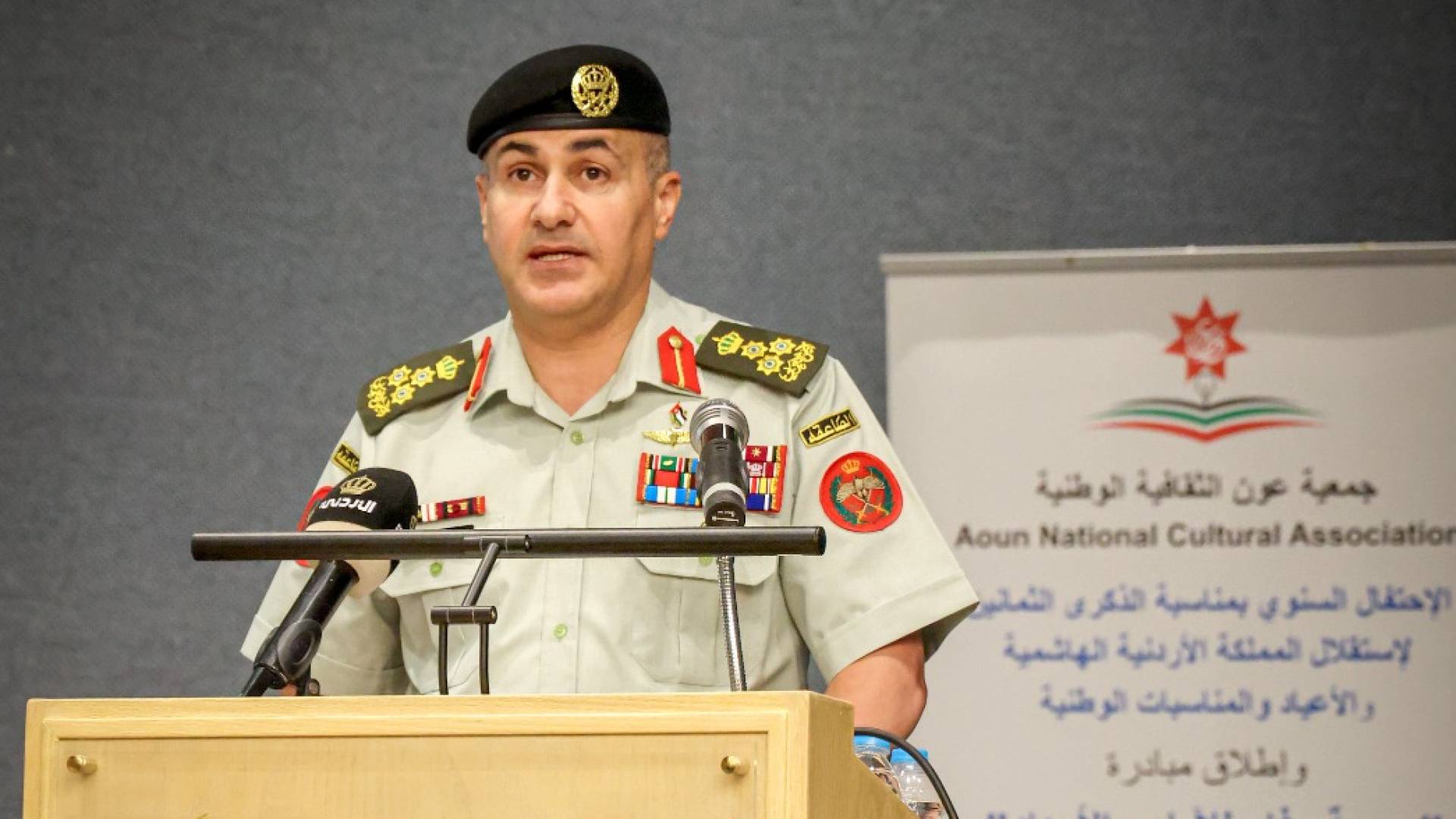 الحياري يرعى احتفال جمعية عون الثقافية بعيد الاستقلال وإطلاق مبادرة "بصمة وفاء للآباء والأجداد"