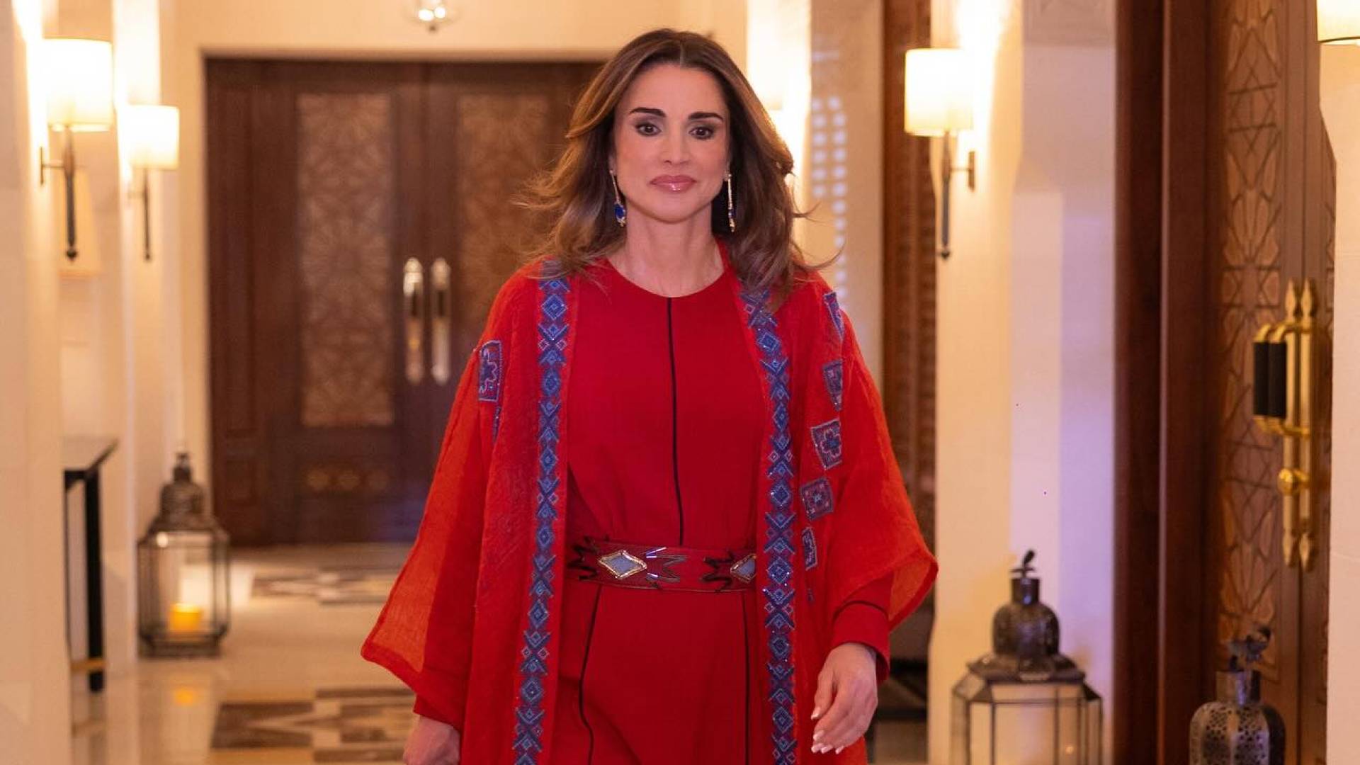 الملكة رانيا تؤازر المنتخب الوطني: "كلنا معكم بالتوفيق يا النشامى"