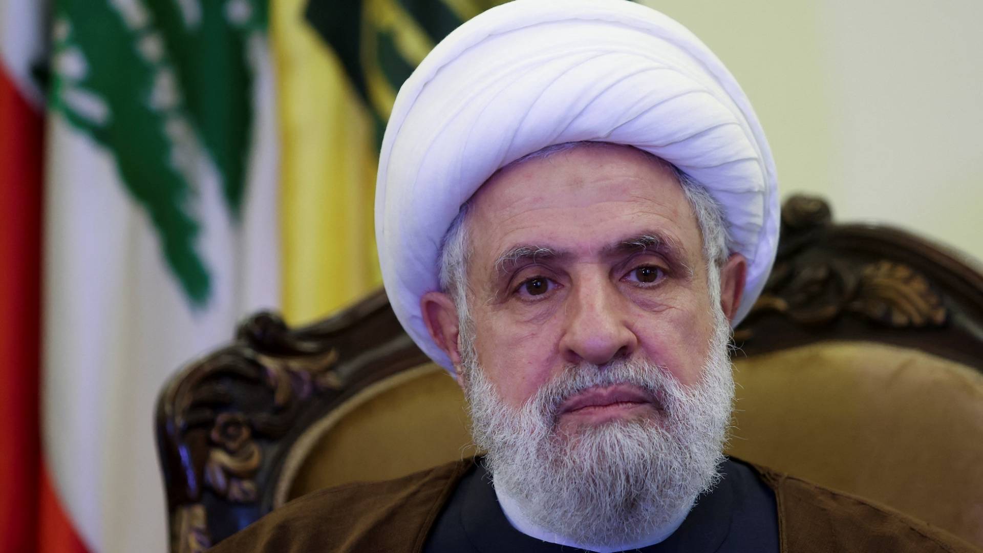 نعيم قاسم الأمين العام لحزب الله اللبناني