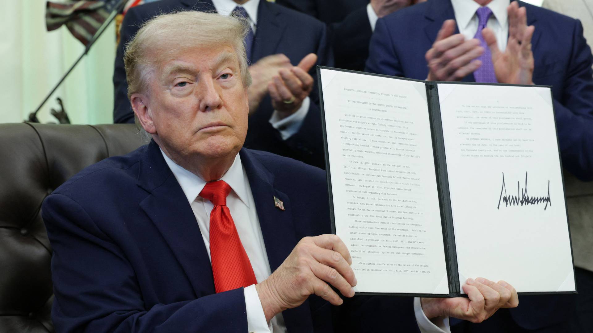 الرئيس الأمريكي دونالد ترمب