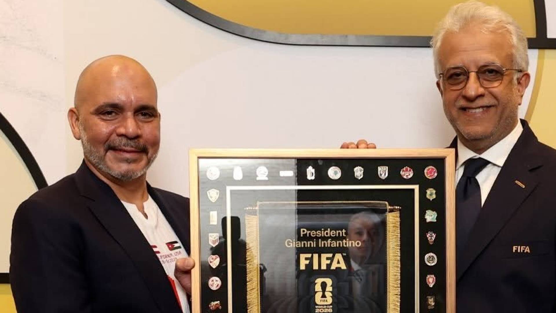 الأمير علي بن الحسين يلتقي رئيس الاتحاد الآسيوي ورئيس الاتحاد النمساوي