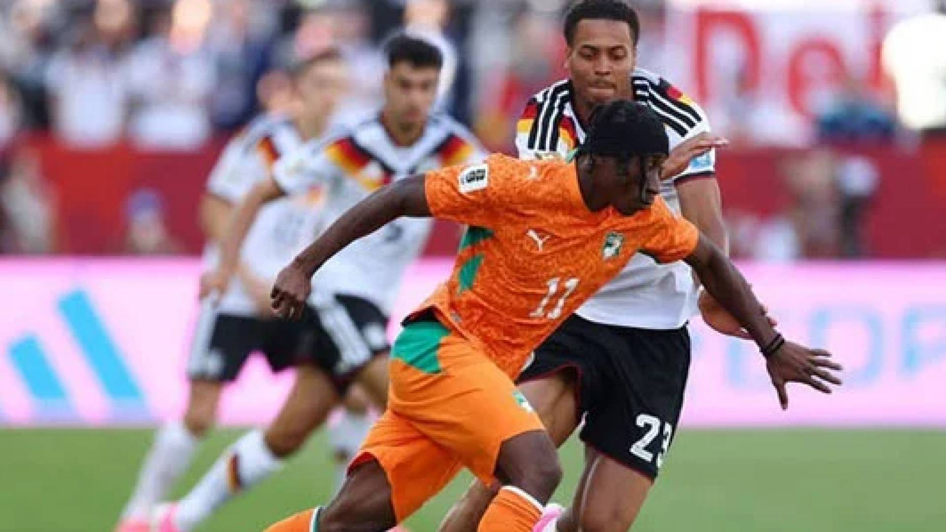كوت ديفوار تفاجئ ألمانيا وتتقدم 1-0 في شوط الأول