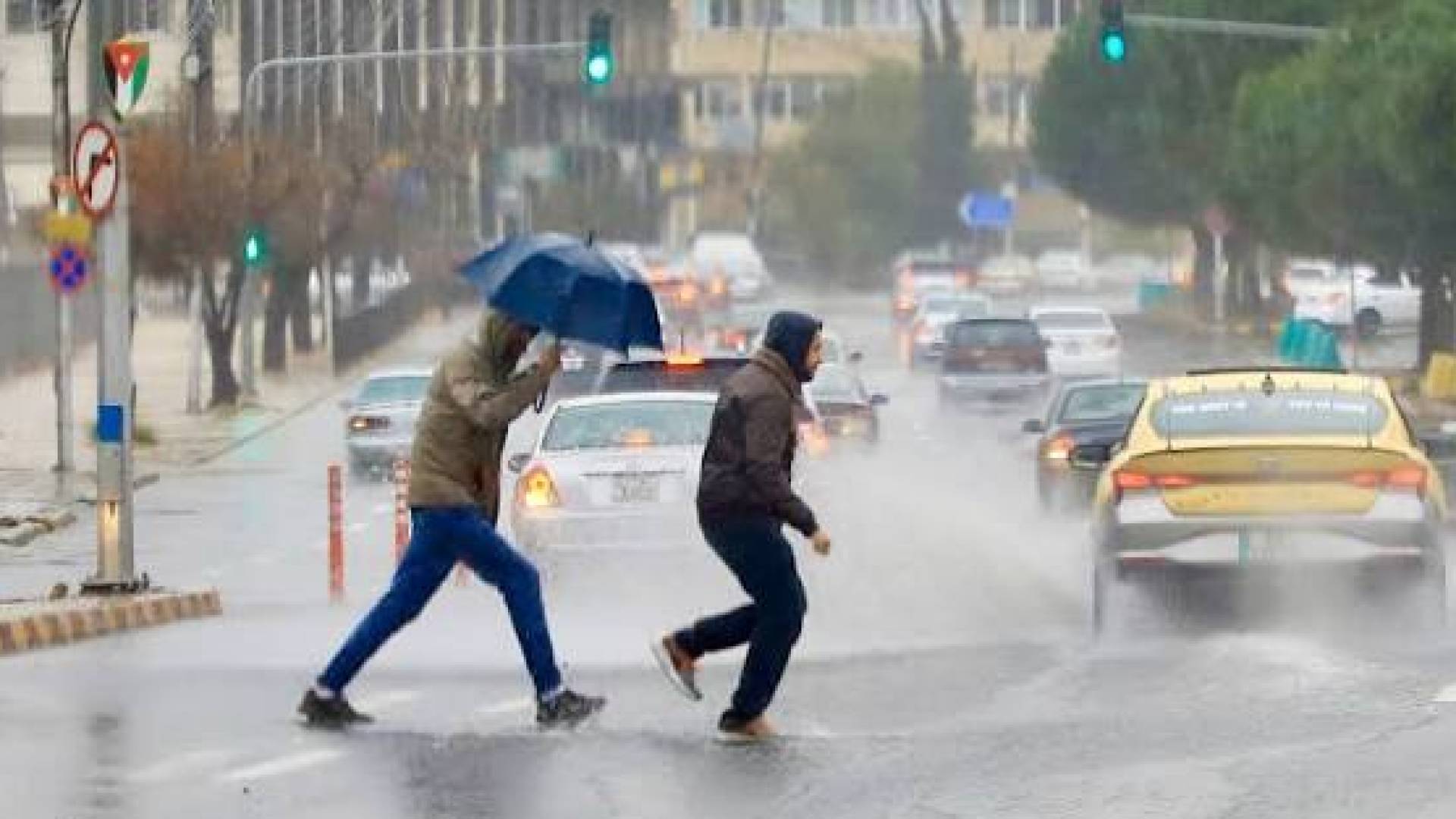 أمطار في الأردن