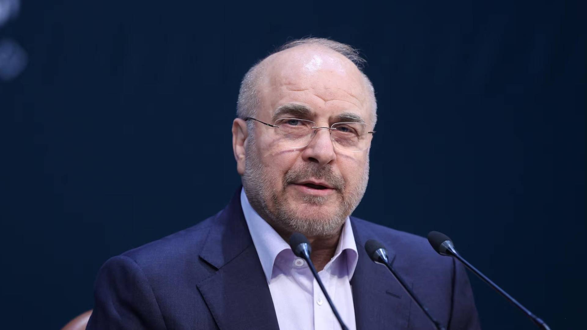 رئيس البرلمان الإيراني محمد باقر قاليباف