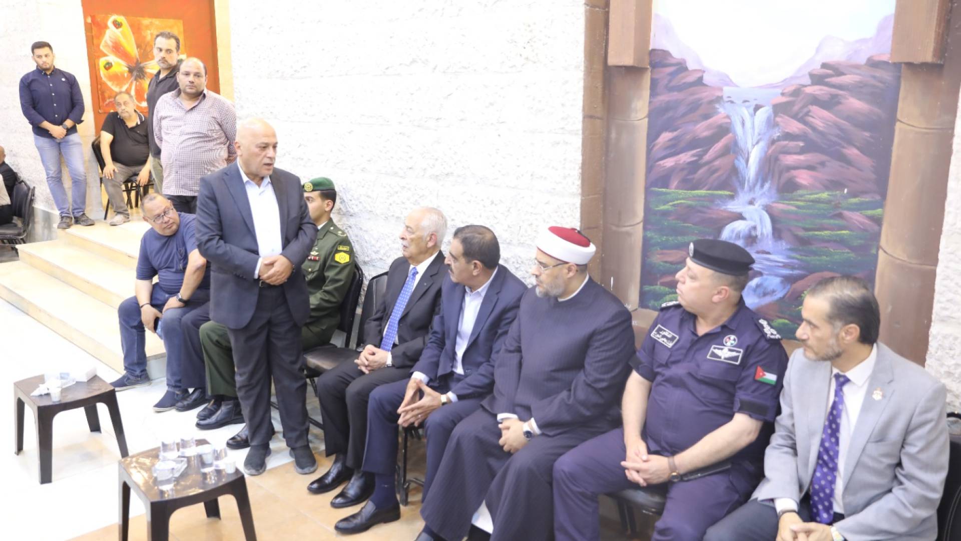 العيسوي يعزي أبو عيد وشختور