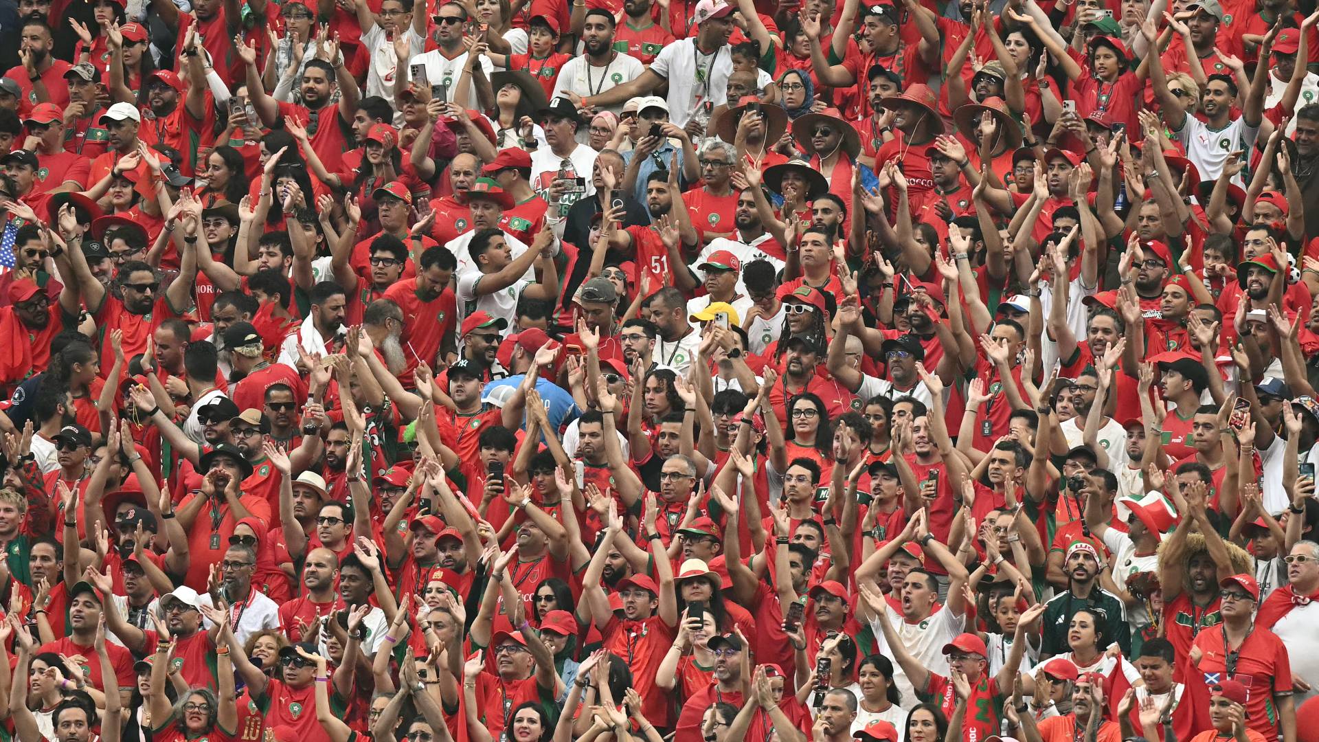 جماهير المنتخب المغربي