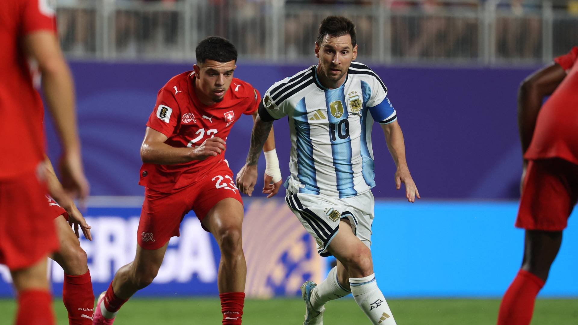 التعادل الإيجابي (1-1) يحسم الوقت الأصلي بين الأرجنتين وسويسرا في ربع النهائي من مونديال 2026