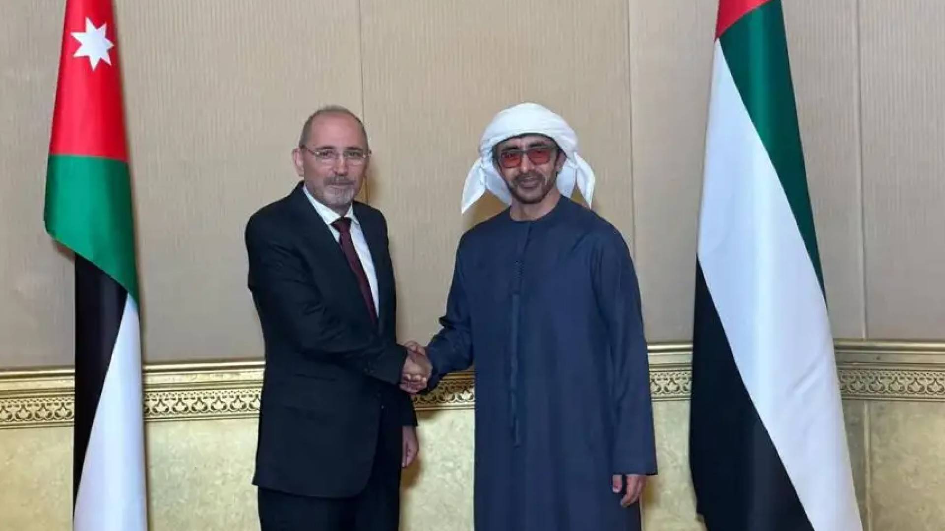 الأردن والإمارات: نطالب بوقف فوري لإطلاق النار والعودة للمفاوضات لمعالجة أسباب التوتر
