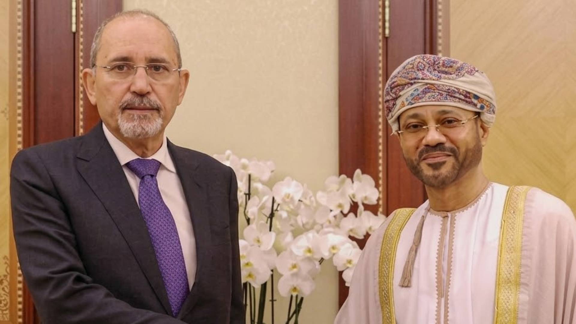 الصفدي والبوسعيدي يبحثان وقف التصعيد ويؤكدان أهمية صون أمن الملاحة بمضيق هرمز